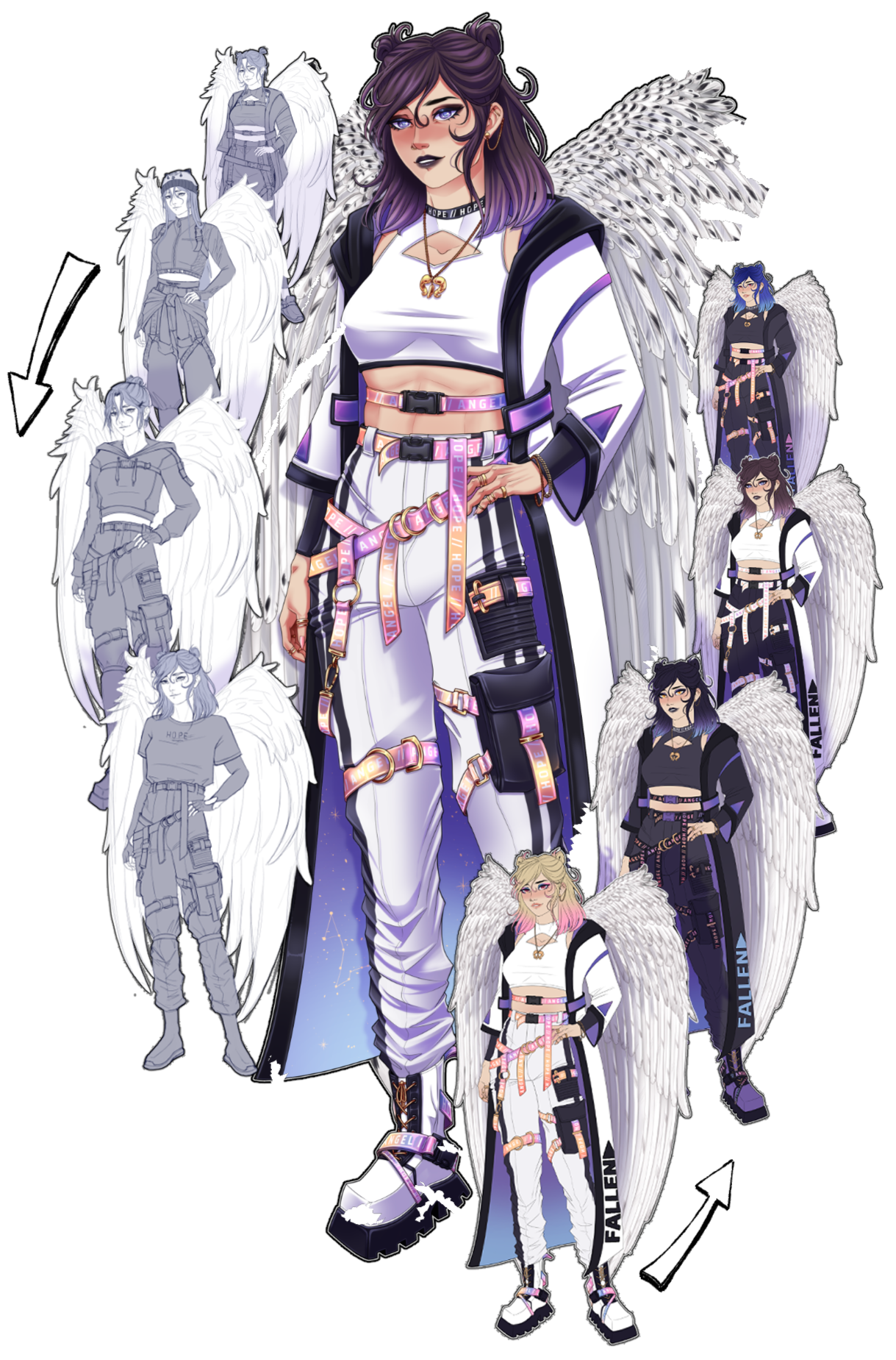 Design process Character Design showcase