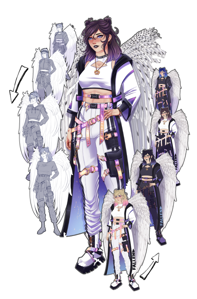 Design process Character Design showcase